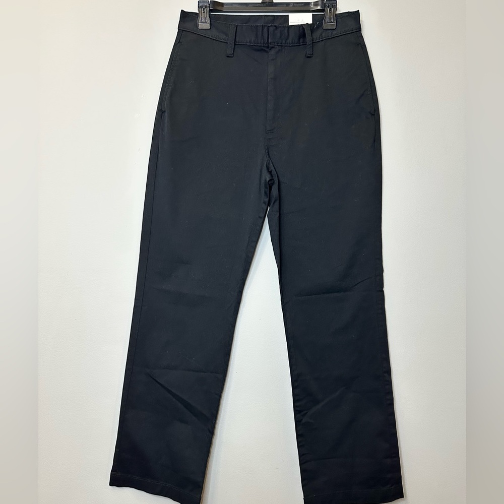 Calvin Klein Women’s Black Straight Stretch Chino Pants W29 NWT